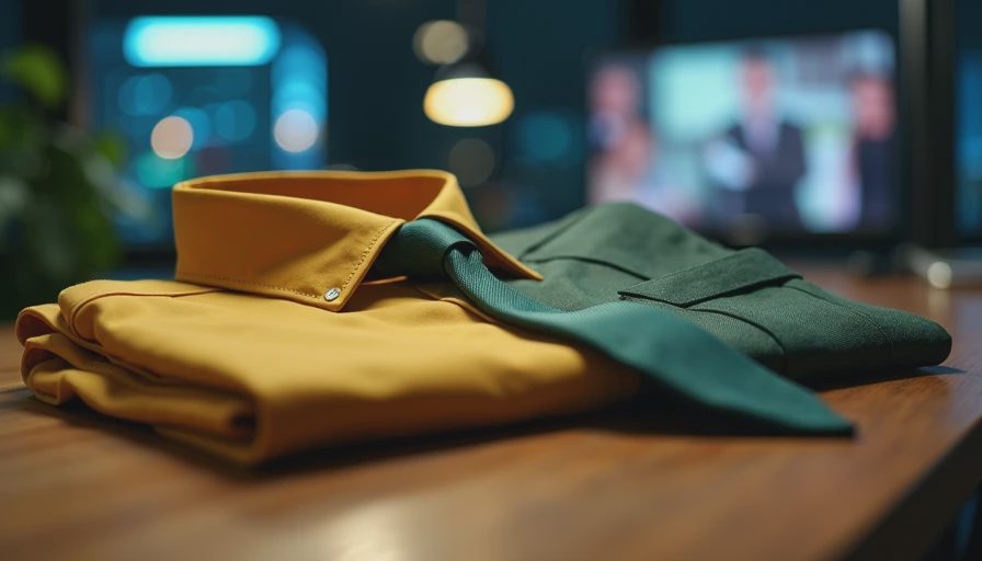 Visual context for business casual attire