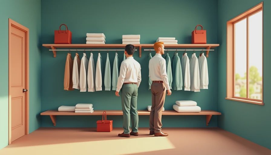 Illustration for dress shirt