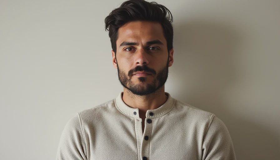 Visual context for 100 cotton henley